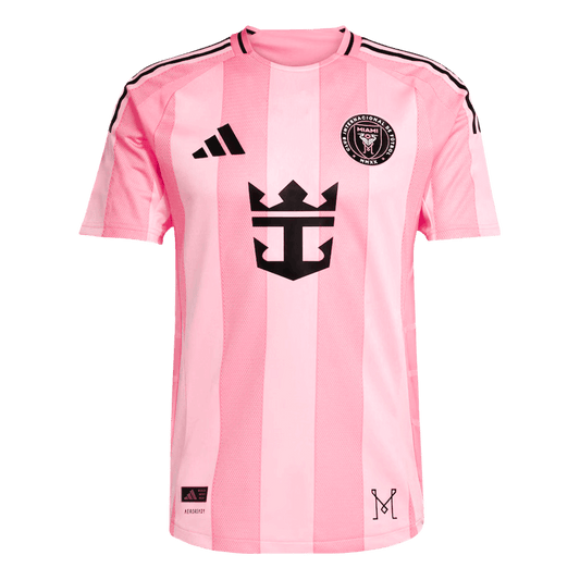 Camiseta de fútbol local auténtica del Inter Miami CF 2025, rosa