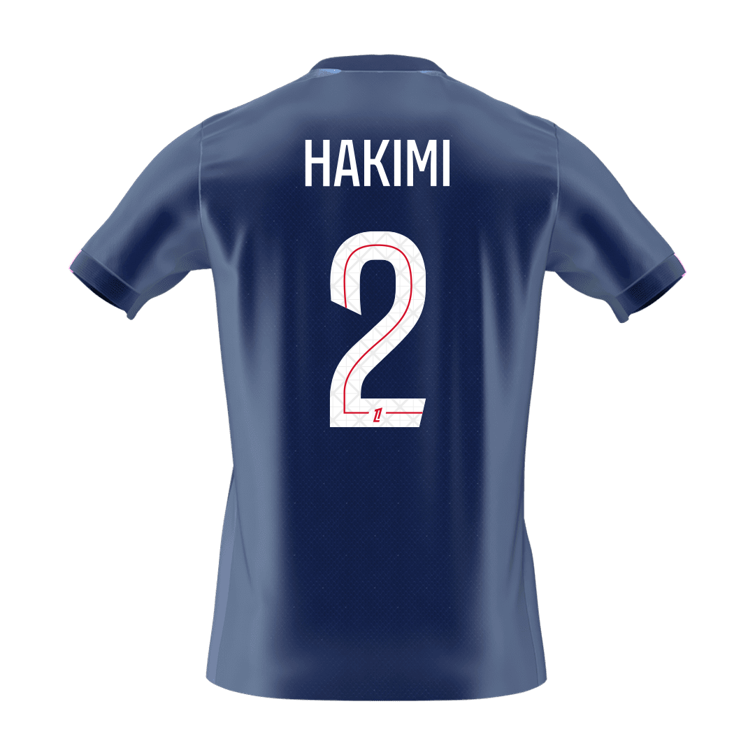 Camiseta de fútbol HAKIMI #2 PSG Primera equipación 2025/26