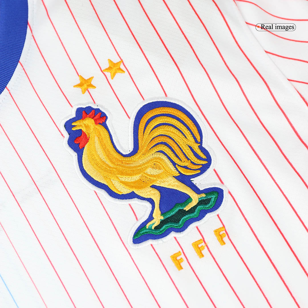 Camiseta de visitante de Francia MBAPPÉ #10 para la Eurocopa 2024