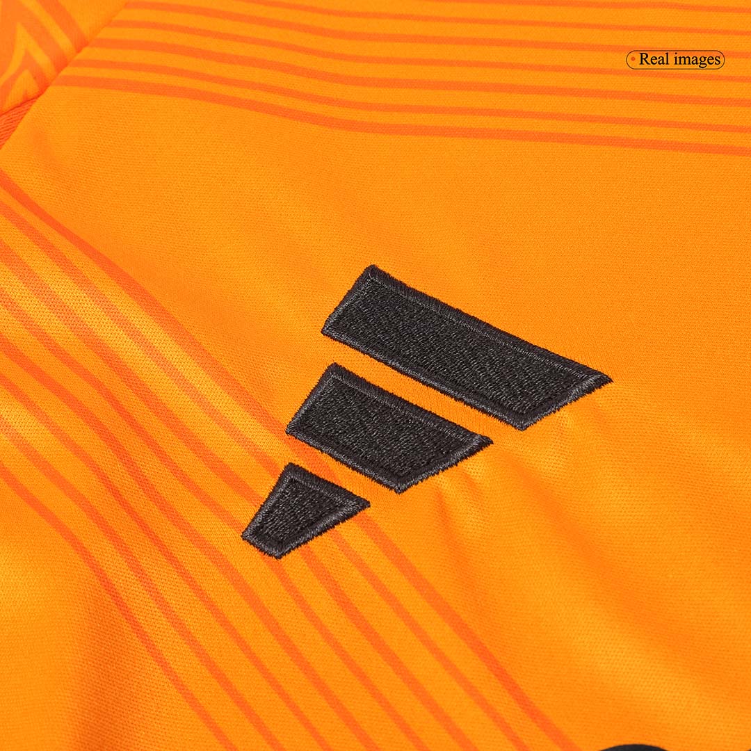 Camiseta de fútbol de manga larga de visitante del Real Madrid (talla grande)