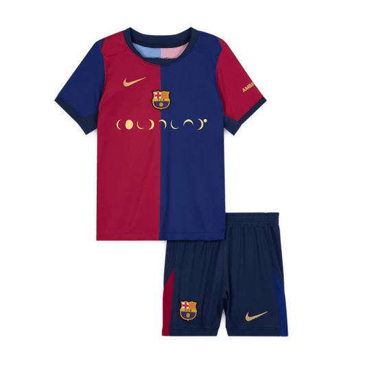 Kits de fútbol personalizados para niños del Barcelona 2024/25