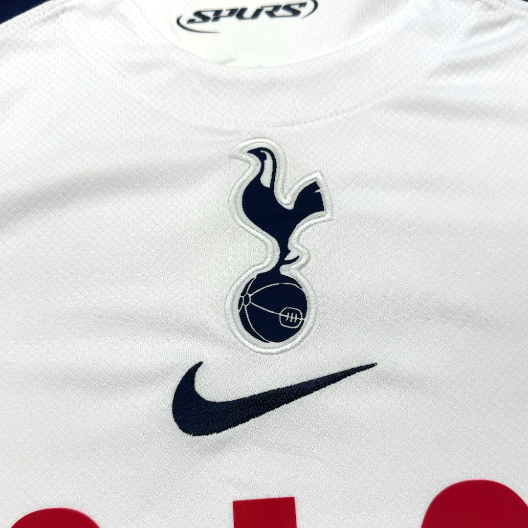 Camiseta de fútbol local del Tottenham Hotspur 2025/26 blanca