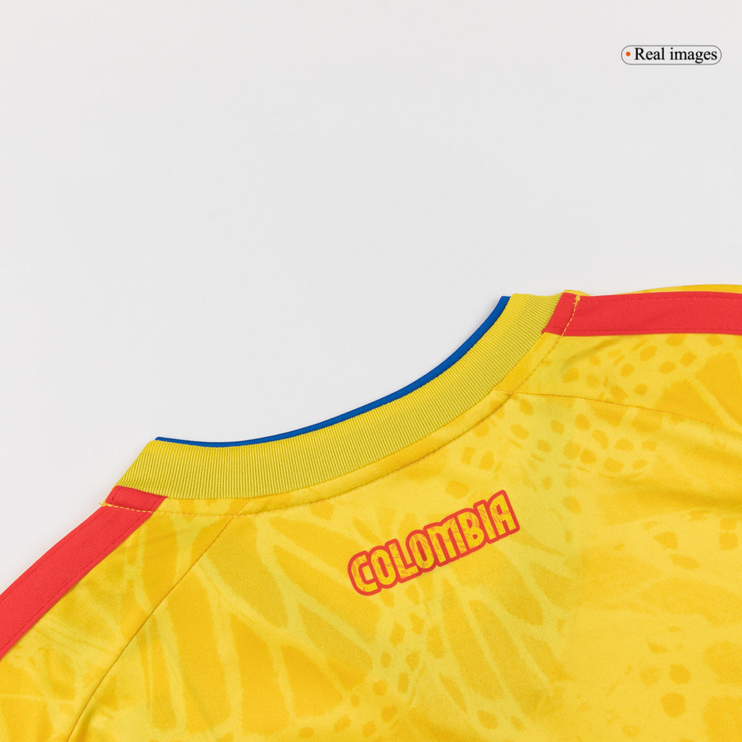 Camiseta de local de Colombia para hombre, JAMES #10, Copa Mundial 2026