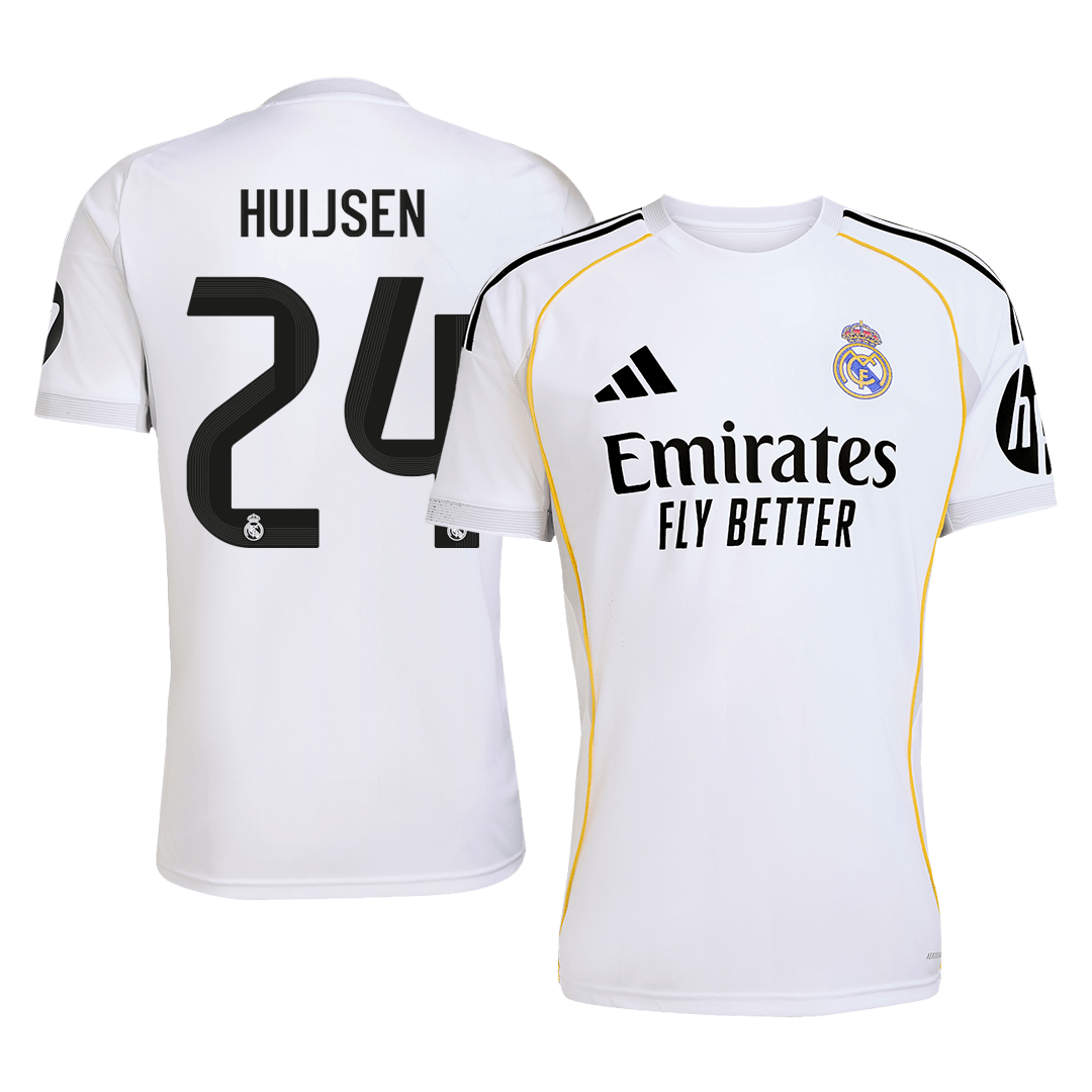 Camiseta de fútbol Real Madrid HUIJSEN #24 Primera 2025/26