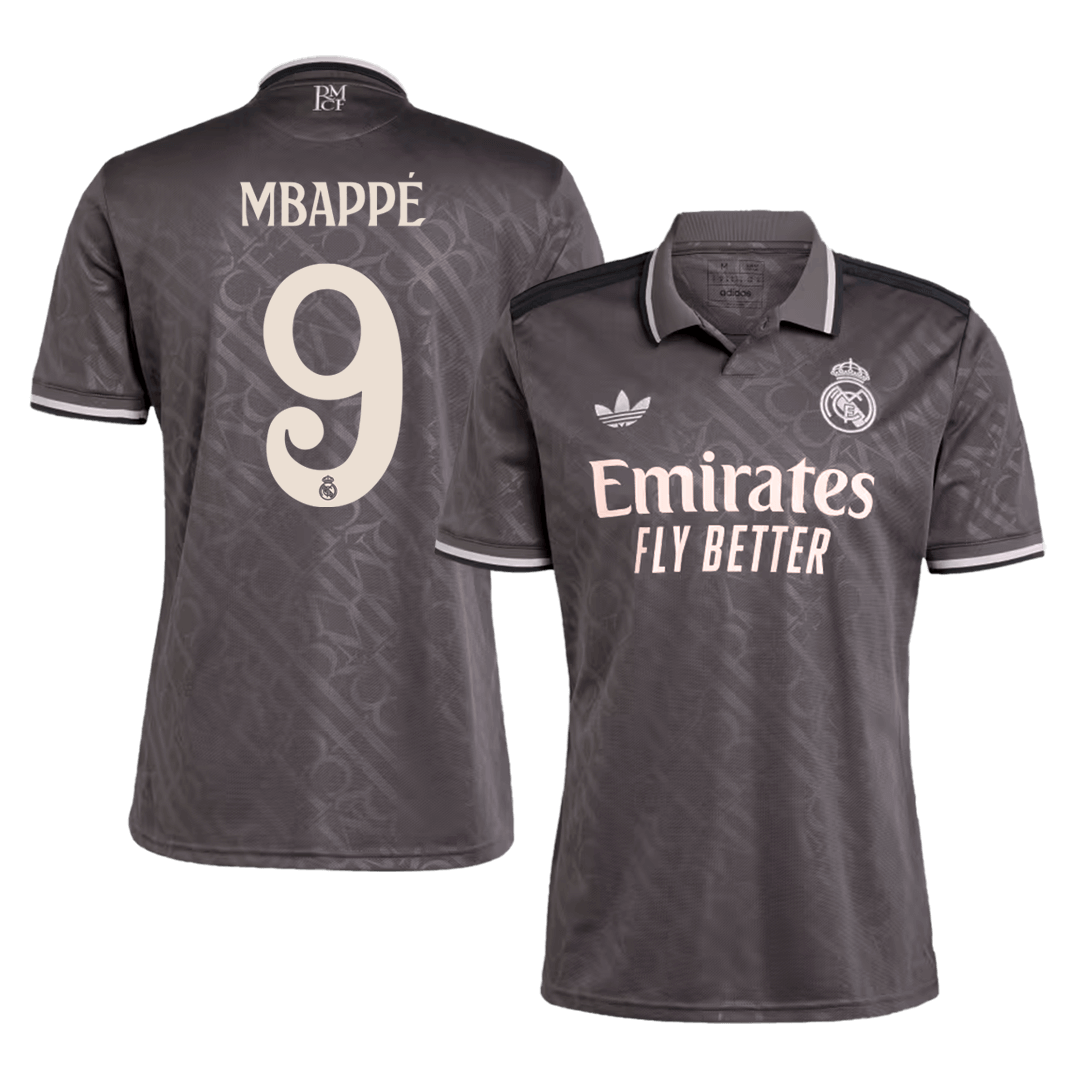 Camiseta de fútbol del Real Madrid MBAPPÉ #9 (3.ª equipación) - Supergrande