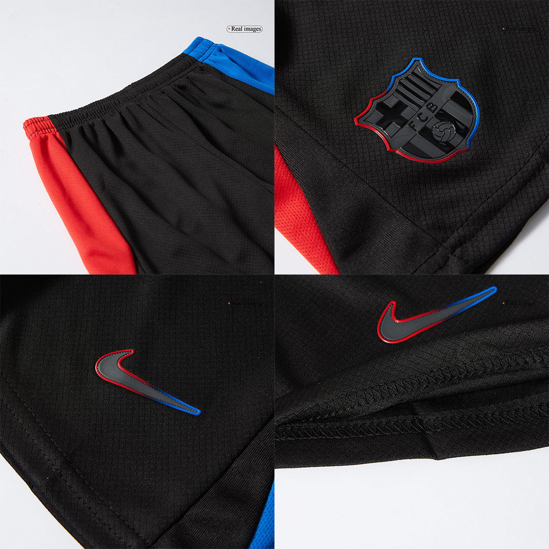 Kits de fútbol personalizados para niños del Barcelona 2024/25 - Logotipo de Spotify sin texto
