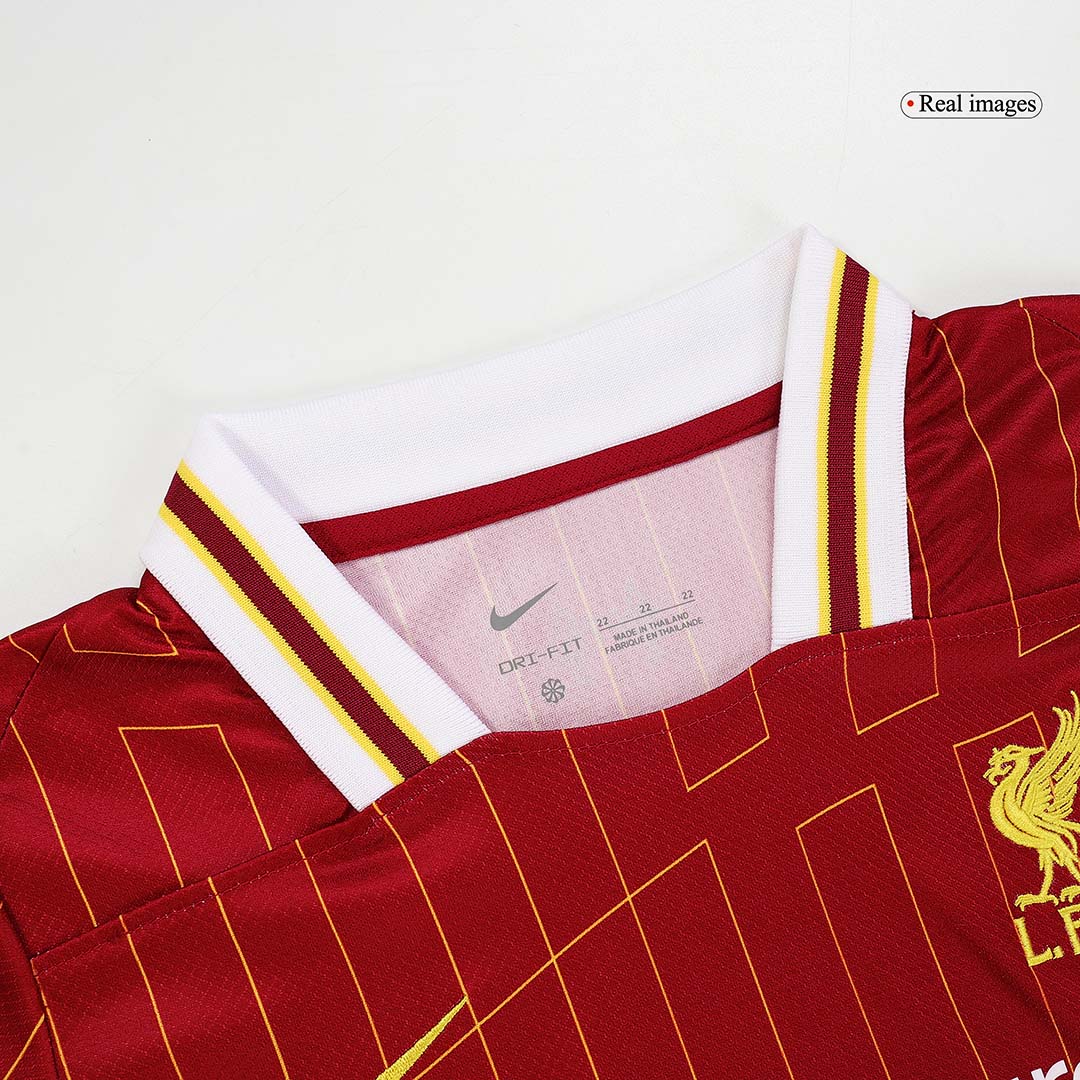 Kit infantil de local del Liverpool 2024/25 (camiseta y pantalón corto)