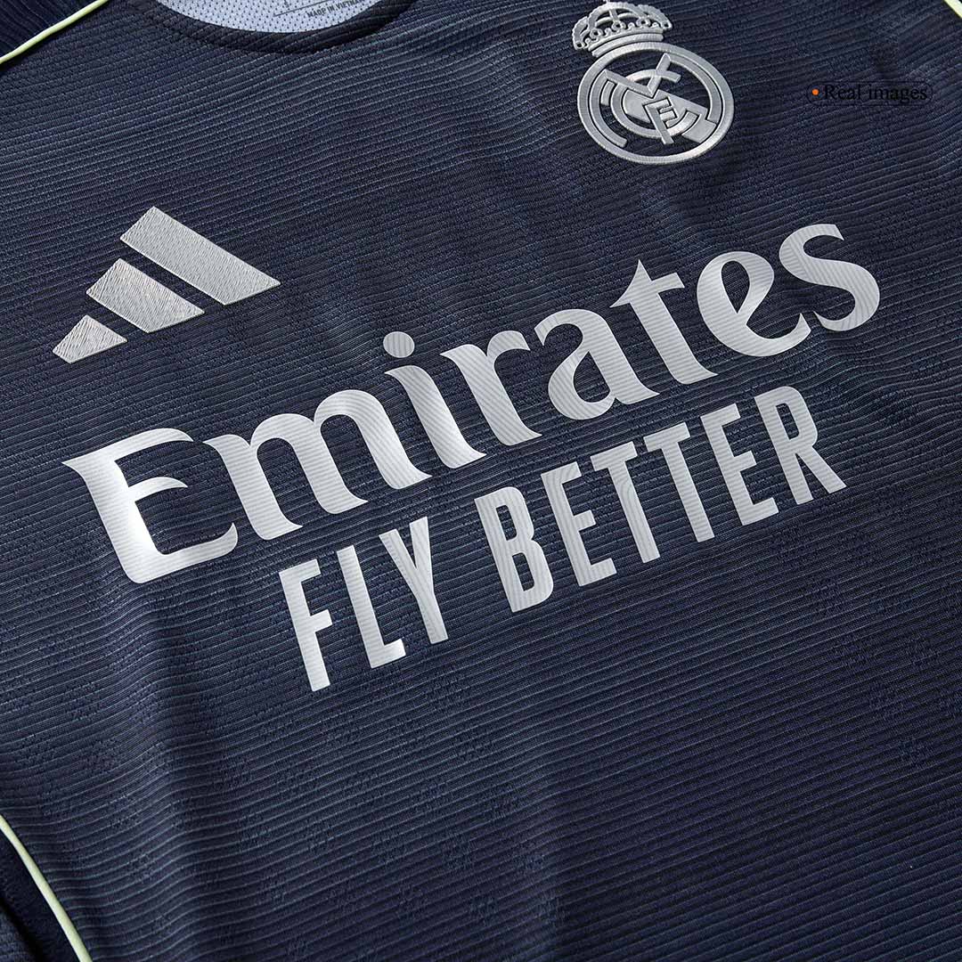 Camiseta de fútbol visitante del Real Madrid HUIJSEN #24 2025/26 auténtica