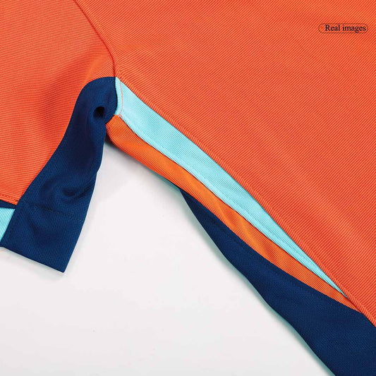 Camiseta de fútbol local de Holanda VIRGIL #4 para la Eurocopa 2024