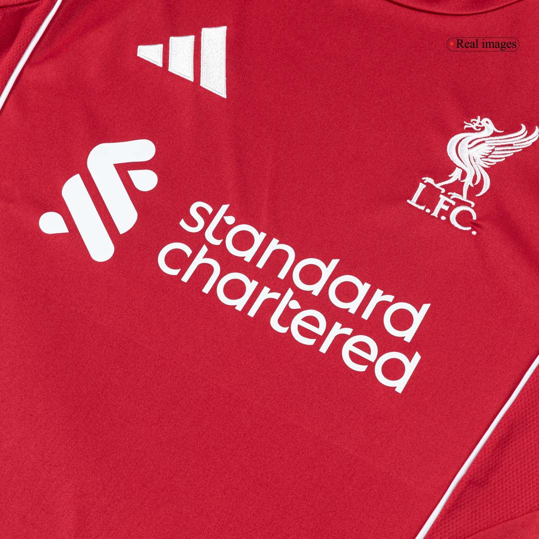 Camiseta de fútbol SZOBOSZLAI #8 Liverpool 1ª equipación 2025/26