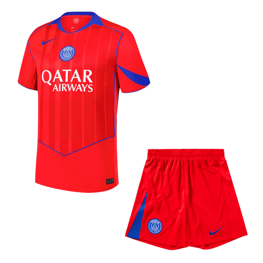 Kit de fútbol visitante del PSG (camiseta y pantalón corto) 2025/26