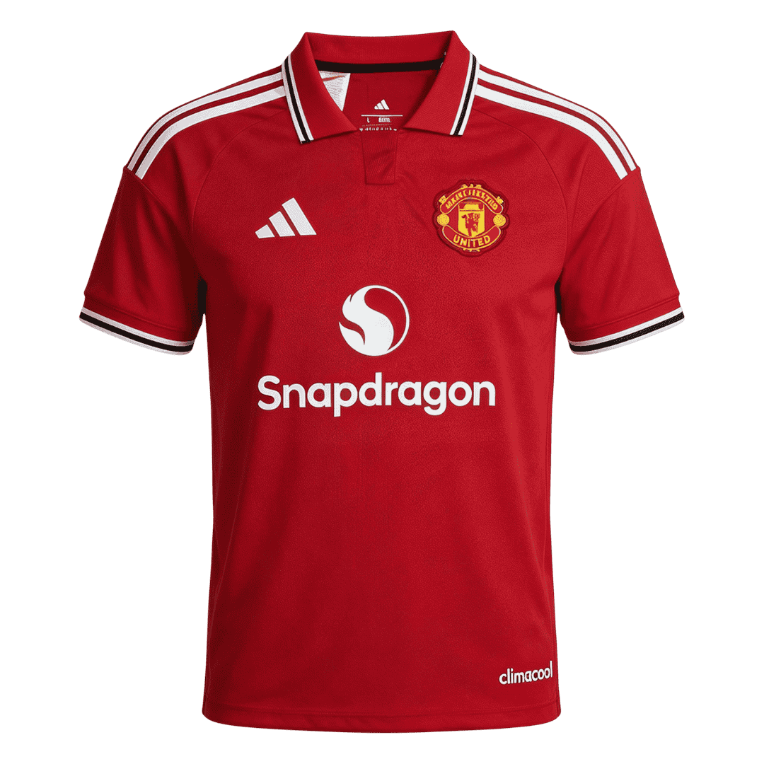 B. FERNANDES #8 Camiseta de local del Manchester United 26/27 Roja