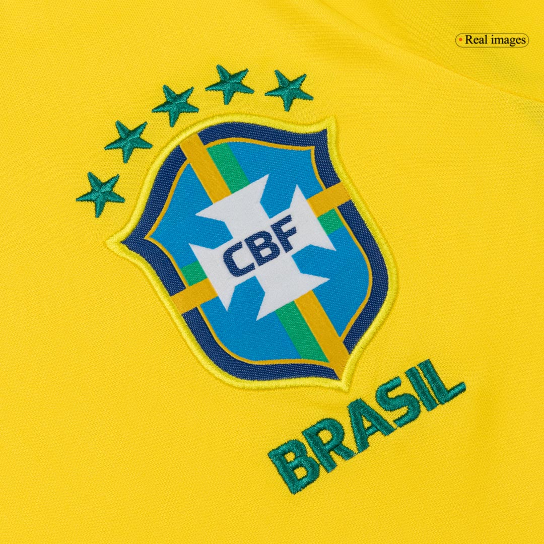 RAPHINHA #11 Camiseta de local de Brasil para el Mundial 2026 Amarilla