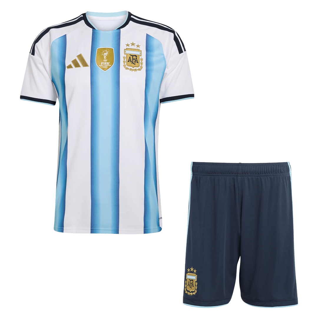 Kit de fútbol local de Argentina (camiseta y pantalones cortos) 2026
