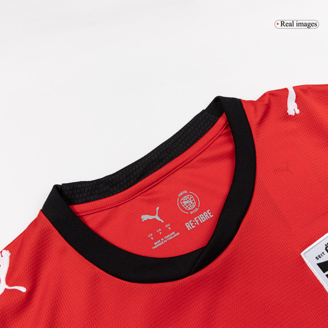 Camiseta de local de Austria SEIWALD para hombre, número 6, Copa del Mundo 2026