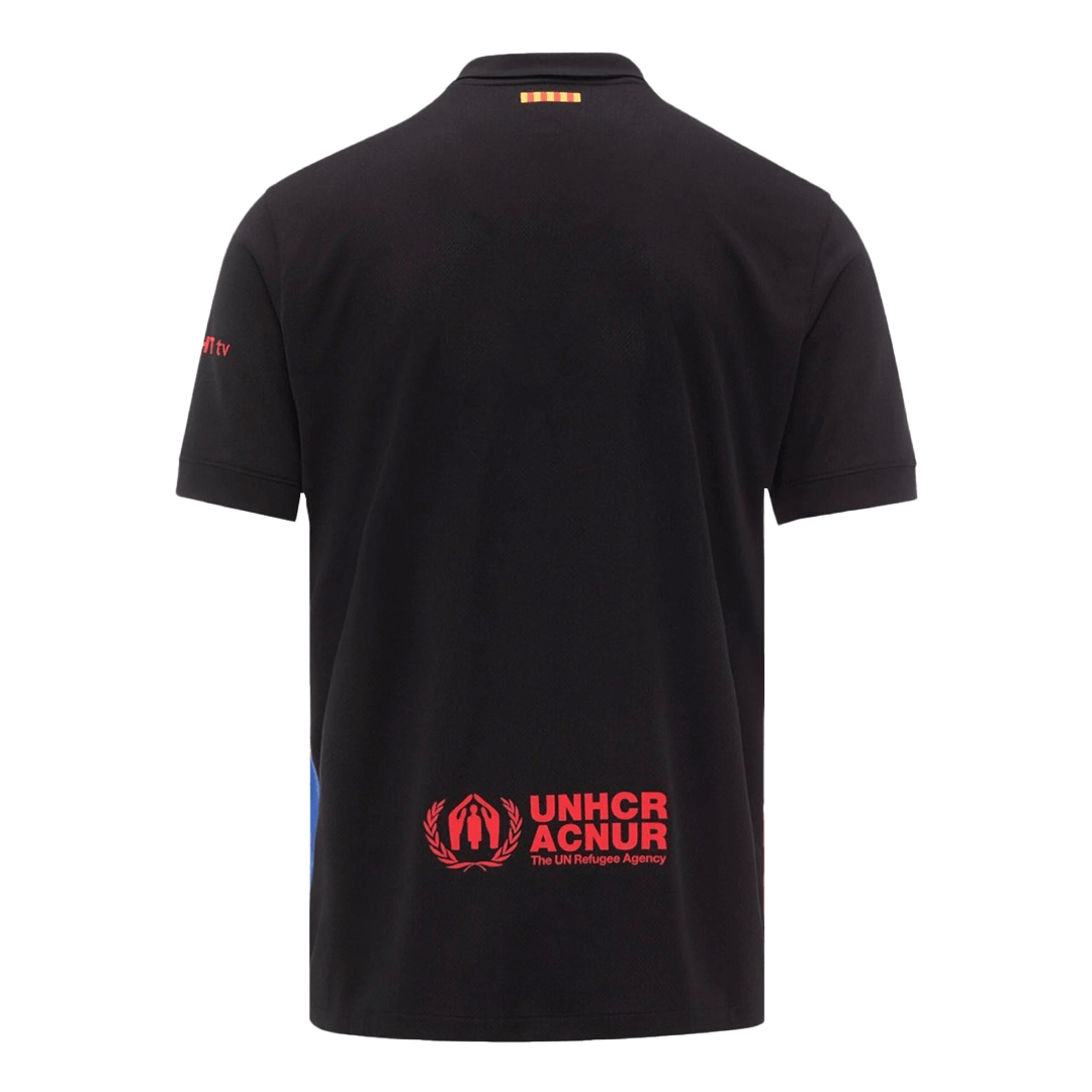 Camiseta de fútbol visitante del Barcelona 2024/25