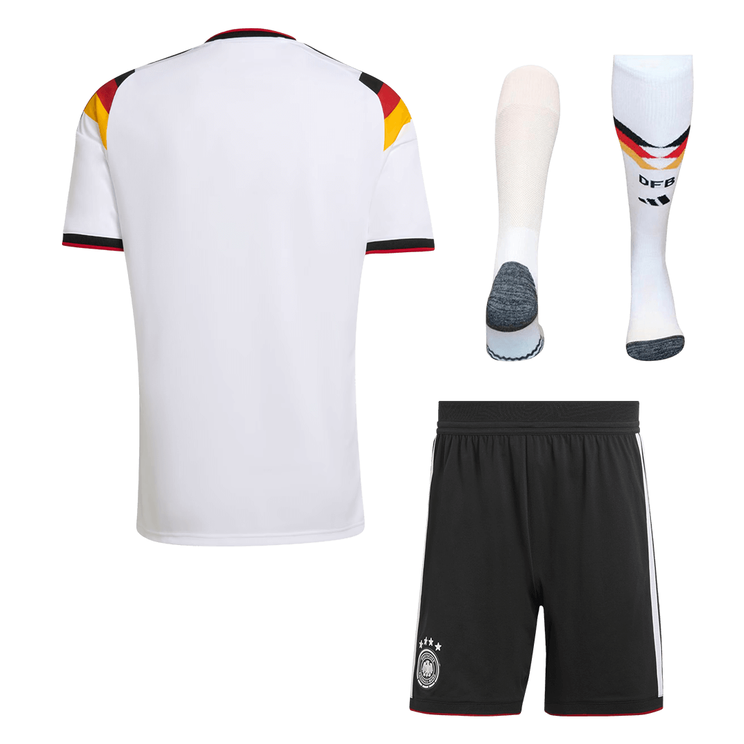 Equipación de local de la selección hombre de Alemania (camiseta + pantalón corto + calcetines) para el Mundial 2026