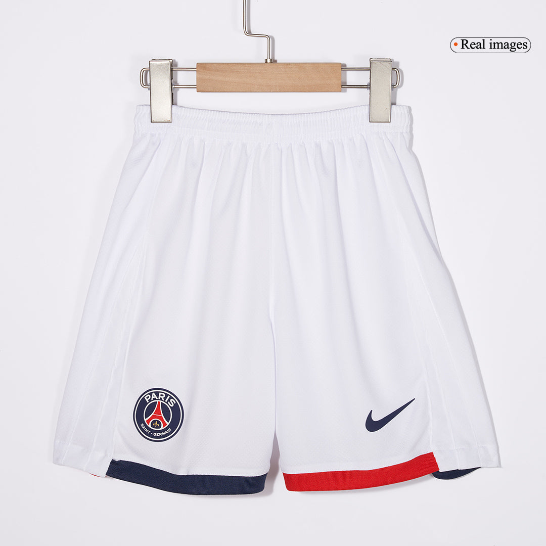 Kit de camiseta de fútbol visitante del PSG para niños (camiseta y pantalones cortos)