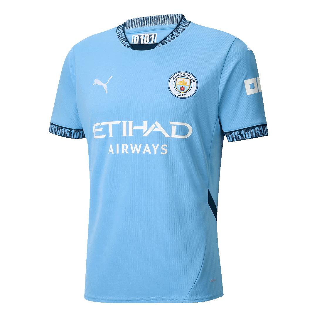 Camiseta de local del Manchester City RODRIGO #16 - UCL