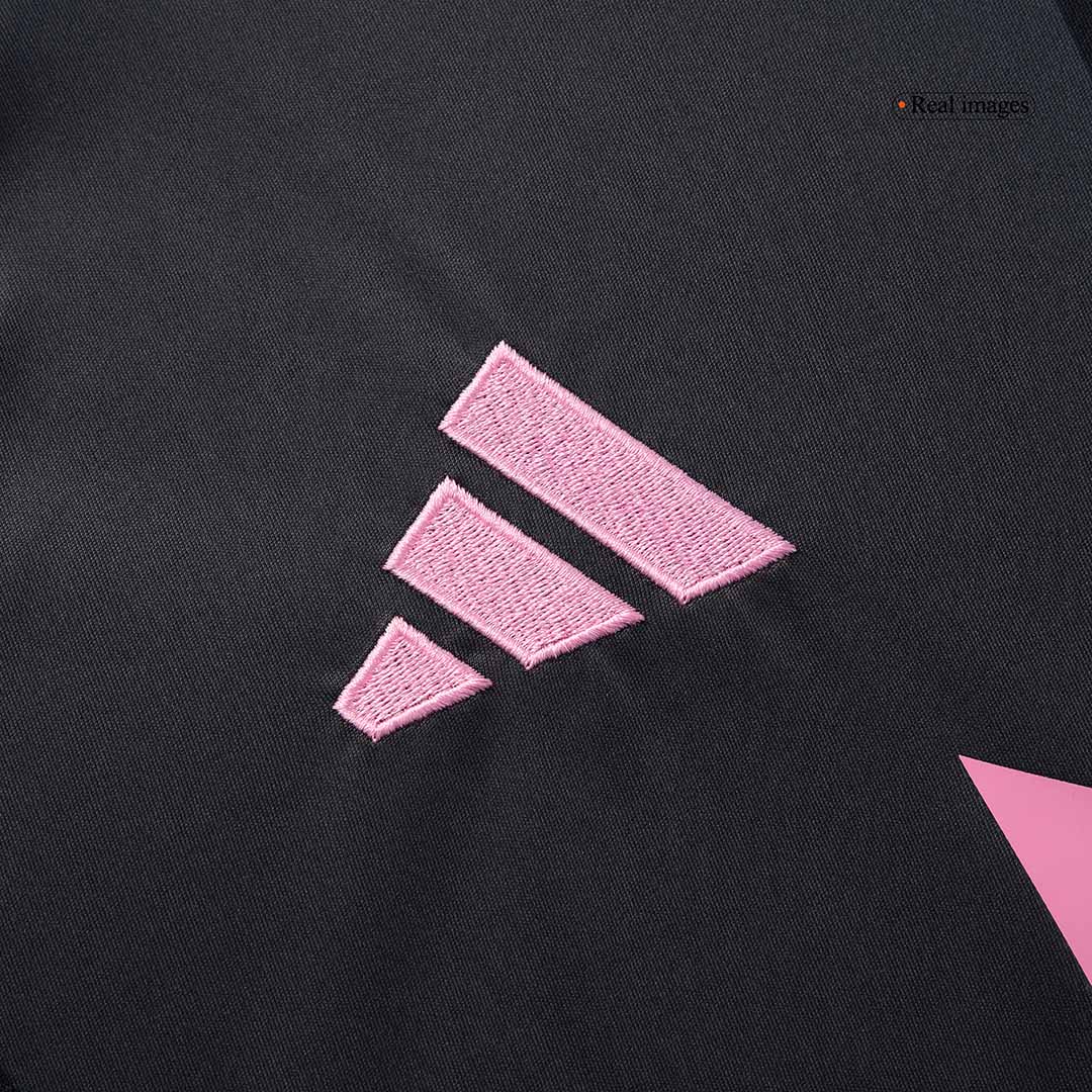 Camiseta de visitante del Inter Miami DE PAUL #7 2025, color negro y gris