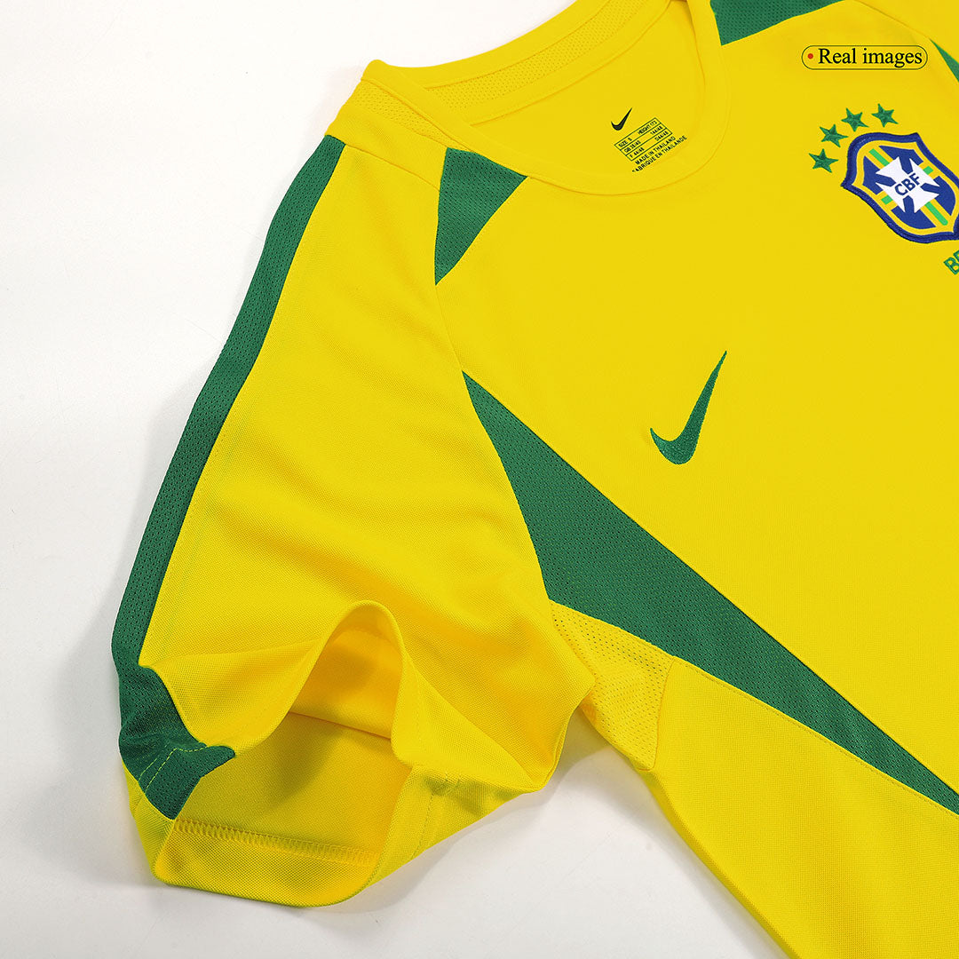 Camiseta retro de fútbol local de Brasil CAFU #2 2002/03