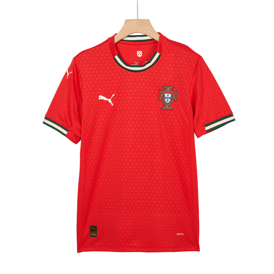 Camiseta de fútbol local de Portugal DIOGO J. #21 2025, roja