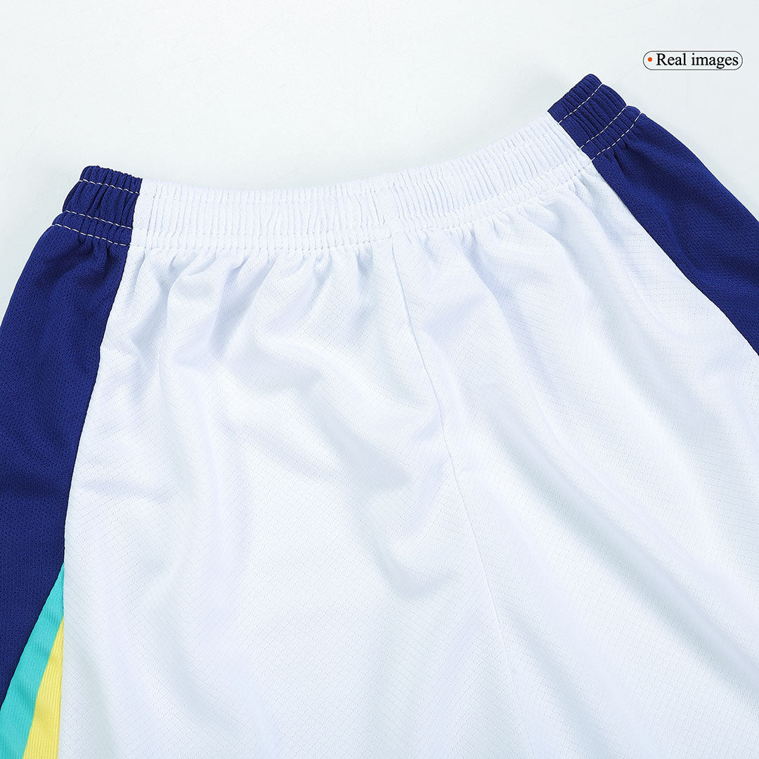 Kit de fútbol visitante de Brasil para niños (camiseta, pantalón corto y medias) Copa América 2024