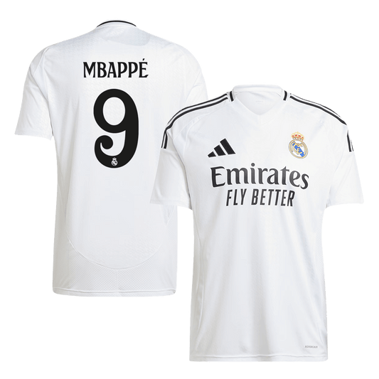 Camiseta de fútbol local del Real Madrid MBAPPÉ #9 (grande)