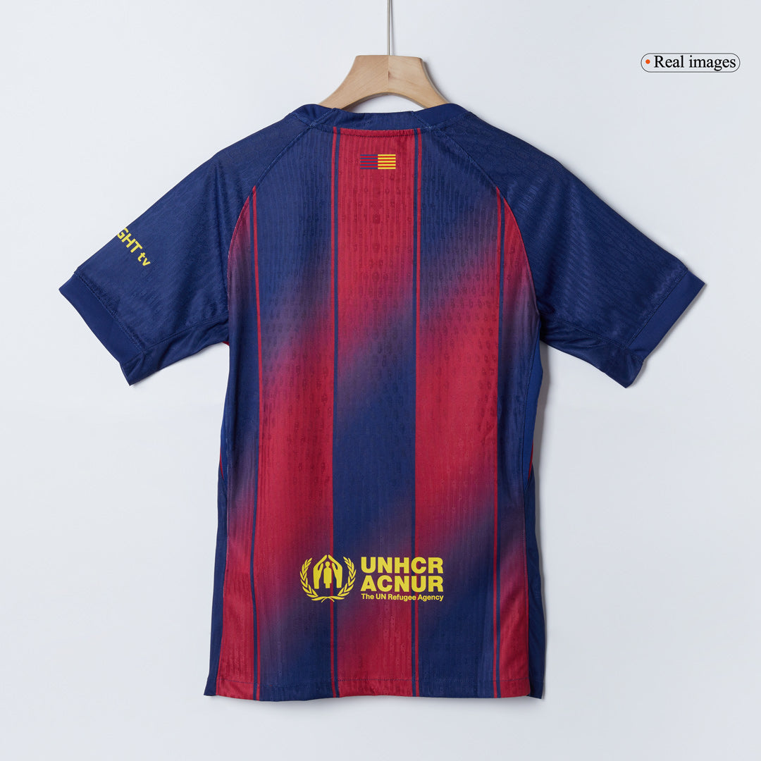 Camiseta de fútbol local auténtica del Barcelona KOUNDE #23 2025/26