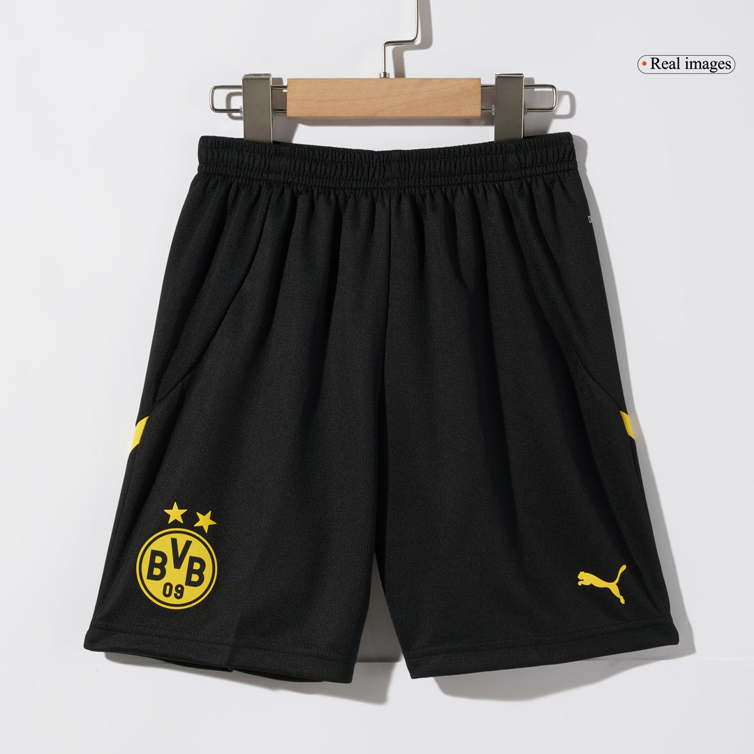 Kit de camiseta de fútbol local del Borussia Dortmund para niños (camiseta, pantalón corto y calcetines)