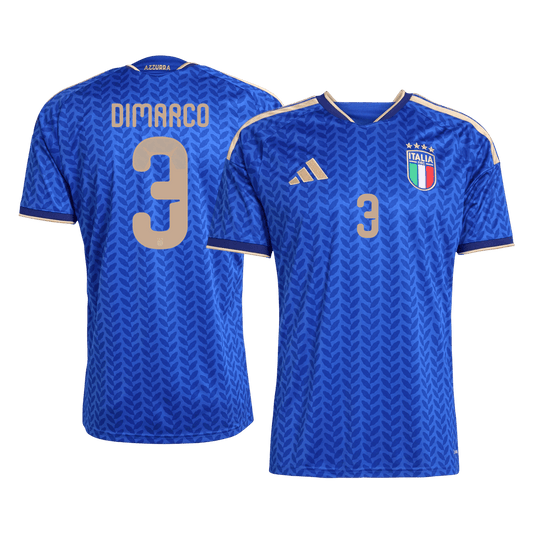 Camiseta de fútbol local DIMARCO #3 Italia 2026