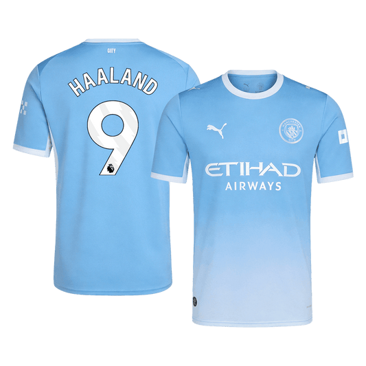 HAALAND #9 Camiseta de local del Manchester City 26/27 Azul