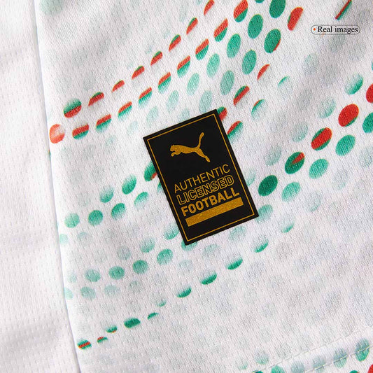Camiseta de fútbol visitante de Portugal para mujer 2025, blanca