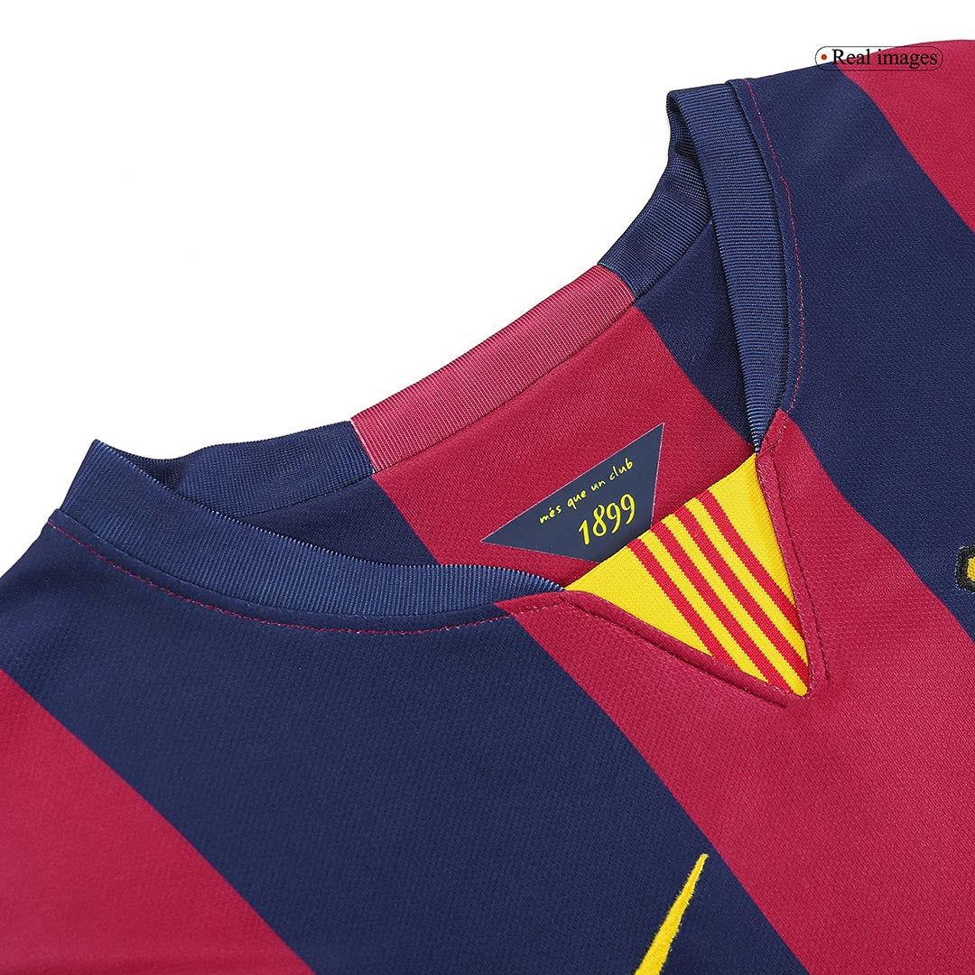 Camiseta de fútbol retro SUÁREZ #9 2014/15 Barcelona local