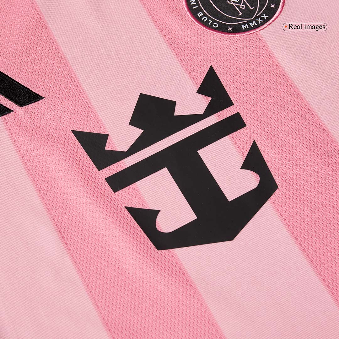 Kit de fútbol local del Inter Miami (camiseta y pantalones cortos) 2025 rosa