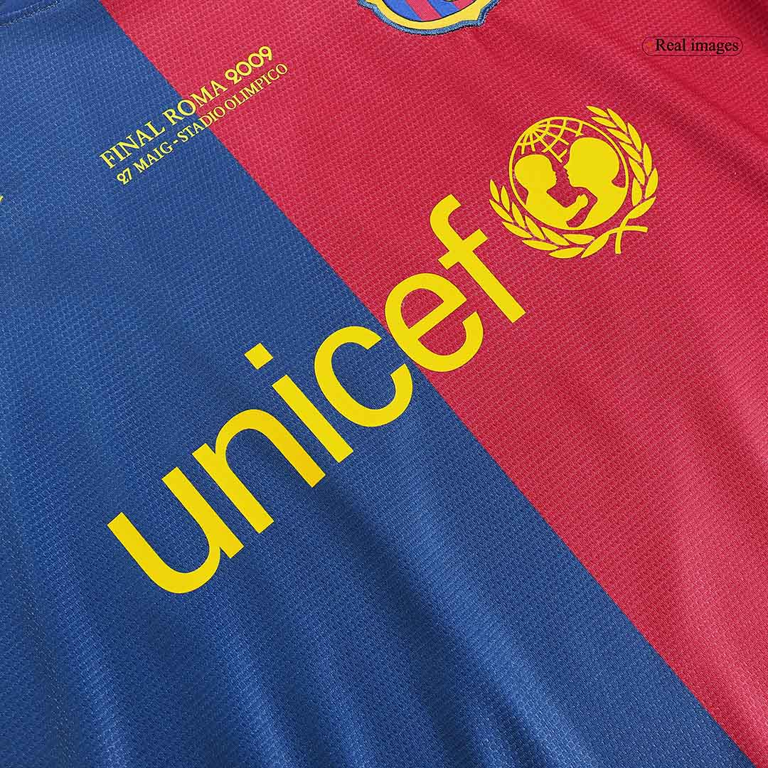 Camiseta retro de local del Barcelona 2008/09 - Final de la UCL
