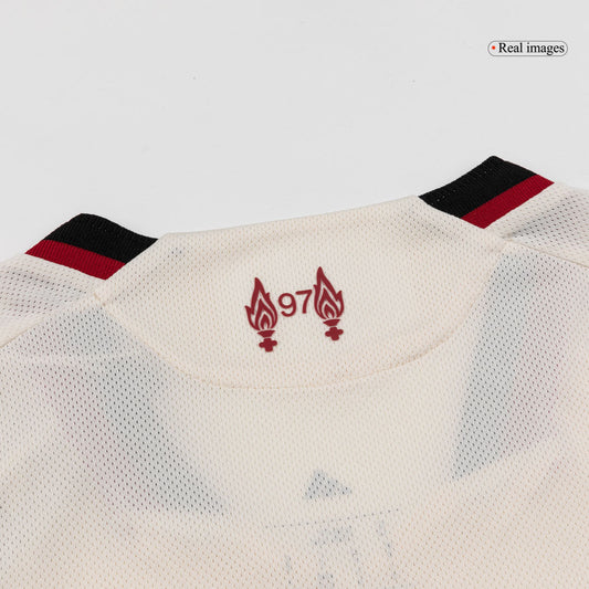 Auténtica camiseta de fútbol SZOBOSZLAI #8 Liverpool visitante 2025/26