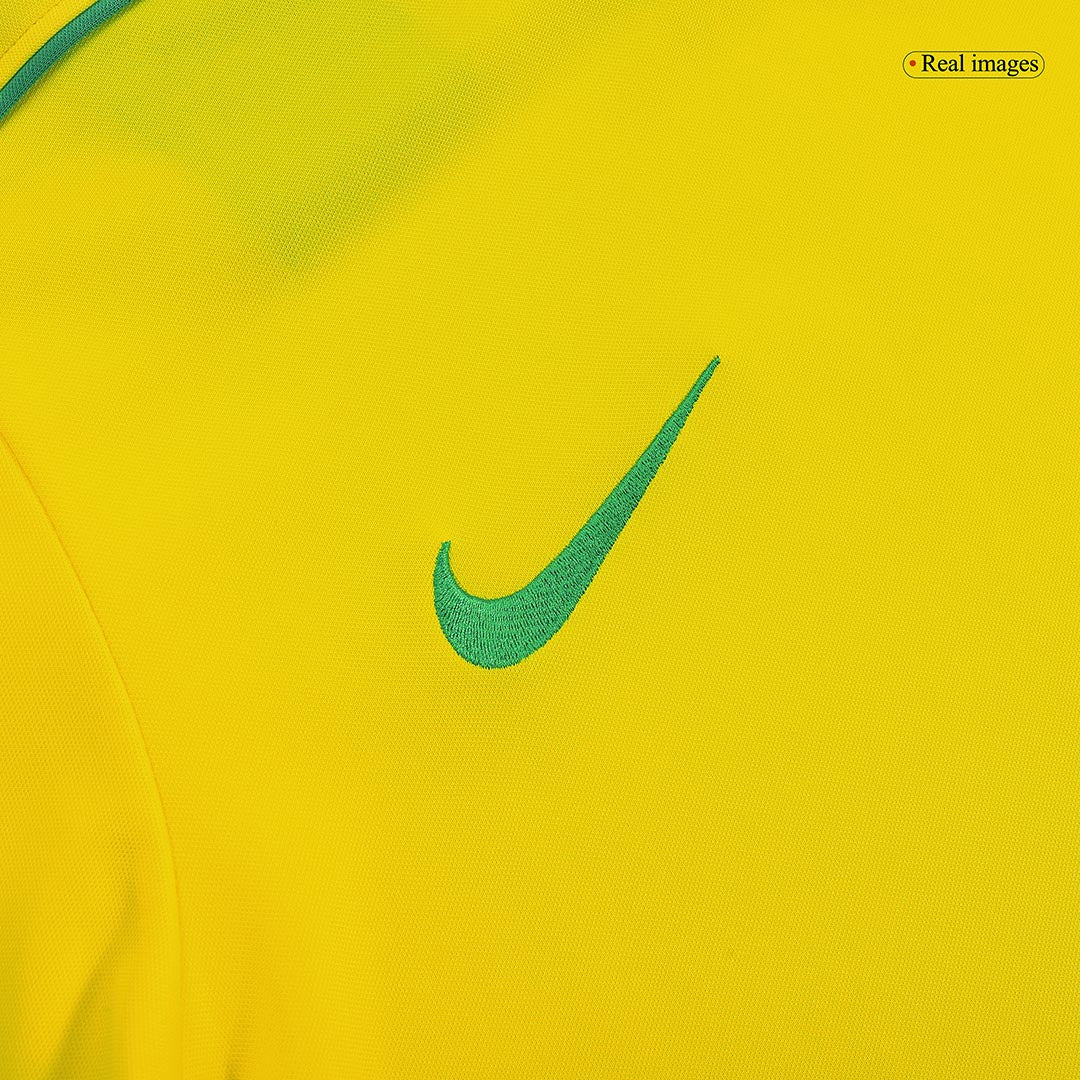 Camiseta retro de fútbol local de Brasil CAFU #2 1998 - Copa Mundial