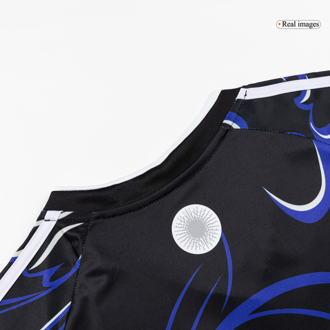 DE PAUL #7 Argentina Camiseta de Fútbol Visitante Copa Mundial 2026 Negra