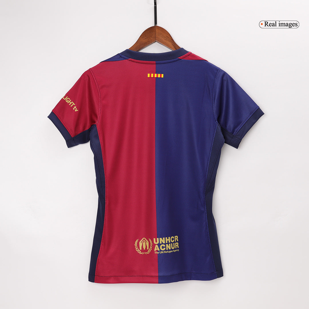 Camiseta de fútbol local del Barcelona para mujer 2024/25