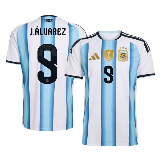 Camiseta J.ÁLVAREZ #9 Argentina Local Futbol 2026
