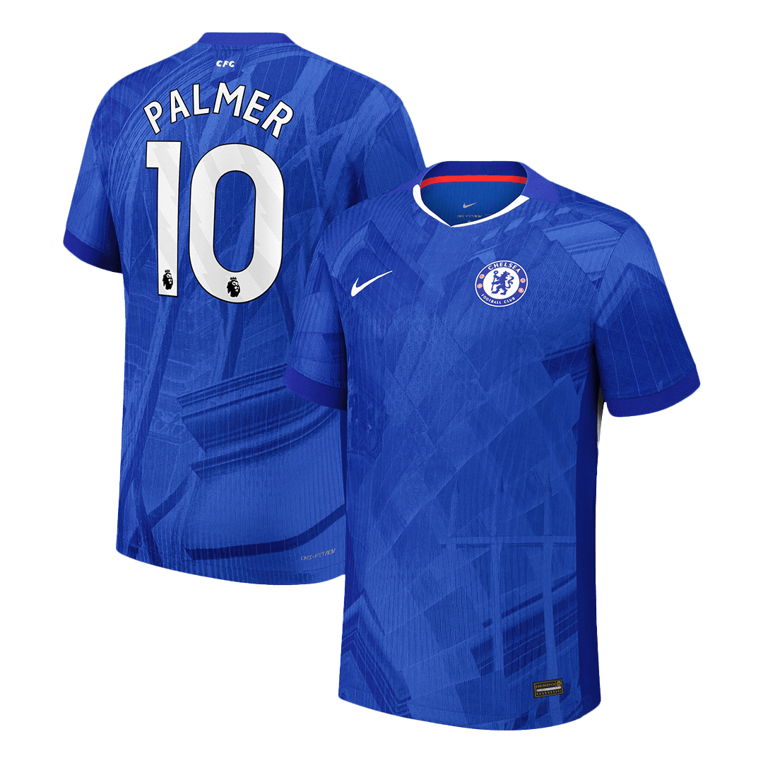 Camiseta de fútbol local auténtica PALMER #10 del Chelsea 2025/26 azul