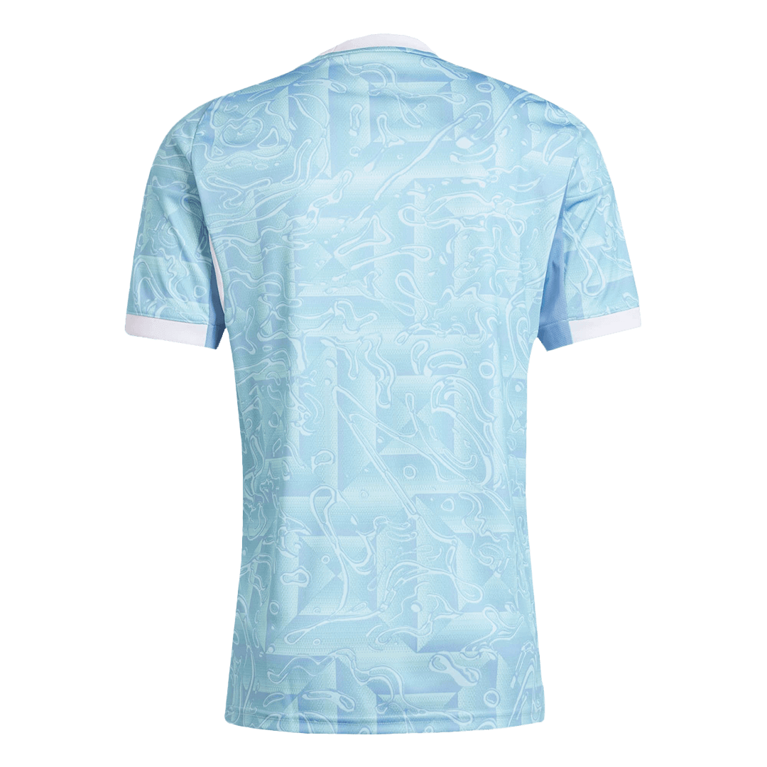 Camiseta de fútbol visitante de la Juventus 2025/26 azul