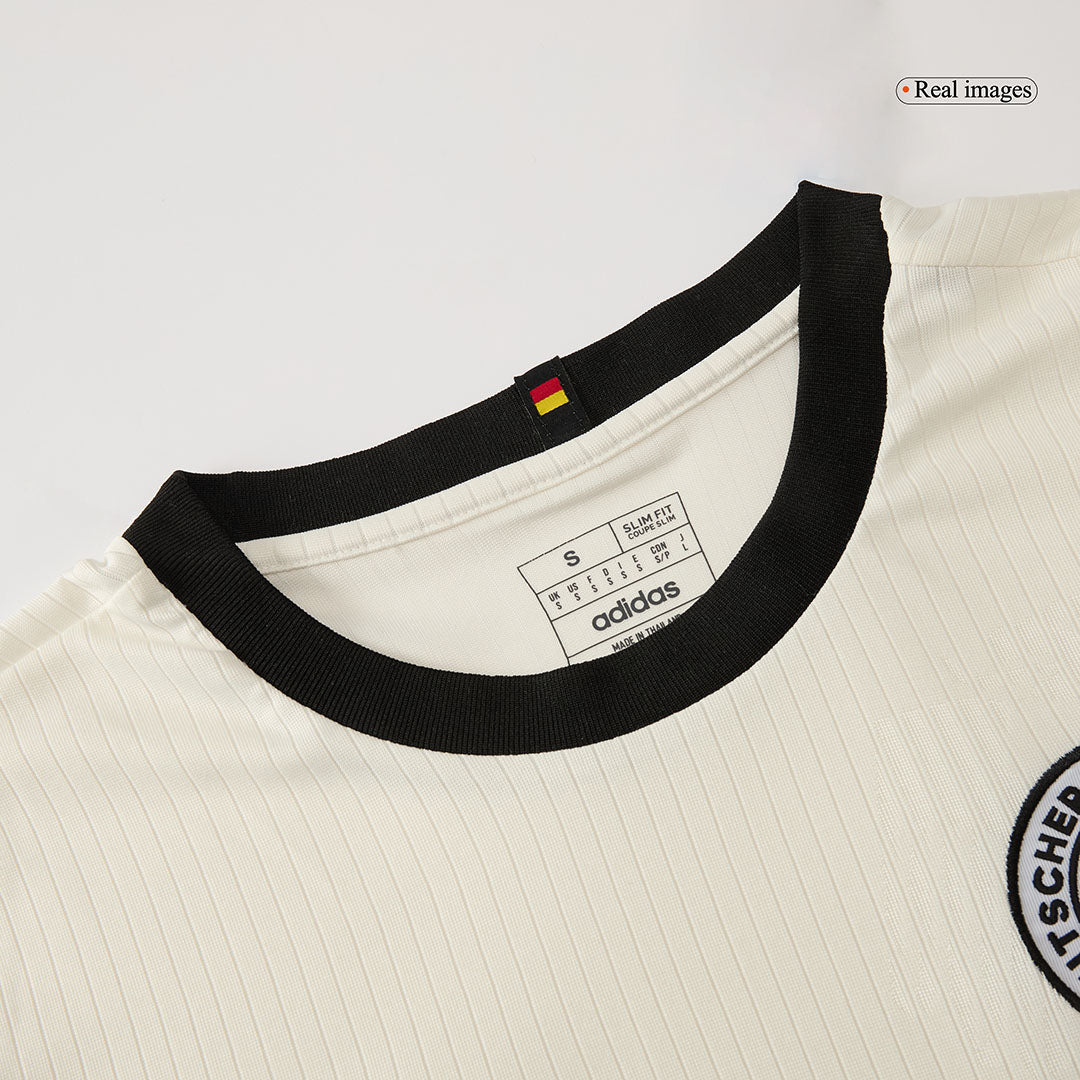 Camiseta de fútbol MUSIALA #10 Alemania 125.º aniversario 2025 Blanca