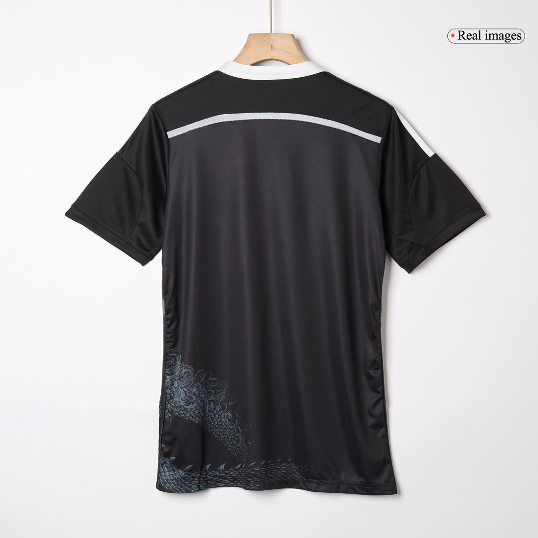 Camiseta de fútbol vintage del Real Madrid SERGIO RAMOS #4 Tercera 2014/15