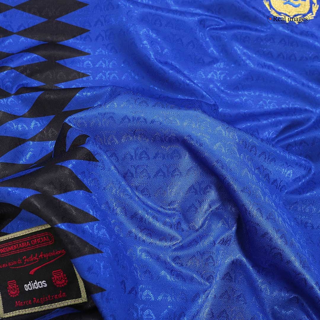 Camiseta retro de fútbol de visitante de Argentina 1994