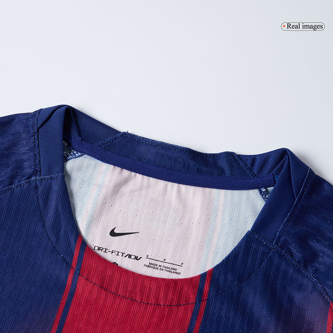 Camiseta de fútbol local del Barcelona 2025/26, auténtica, RASHFORD #14, roja y azul