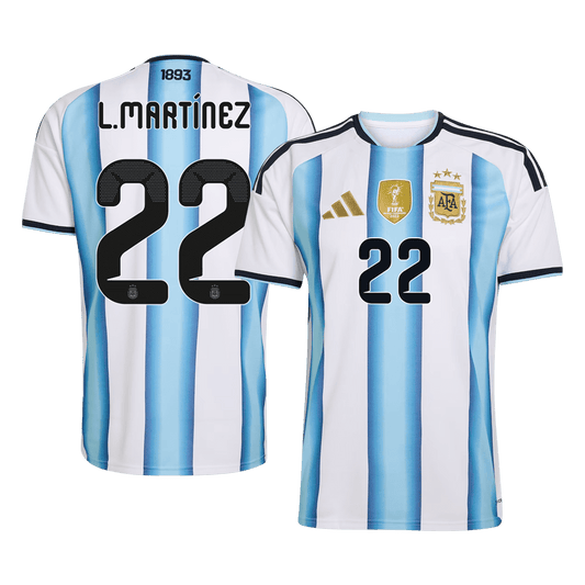 Camiseta de Futbol L.MARTÍNEZ #22 Argentina Local 2026