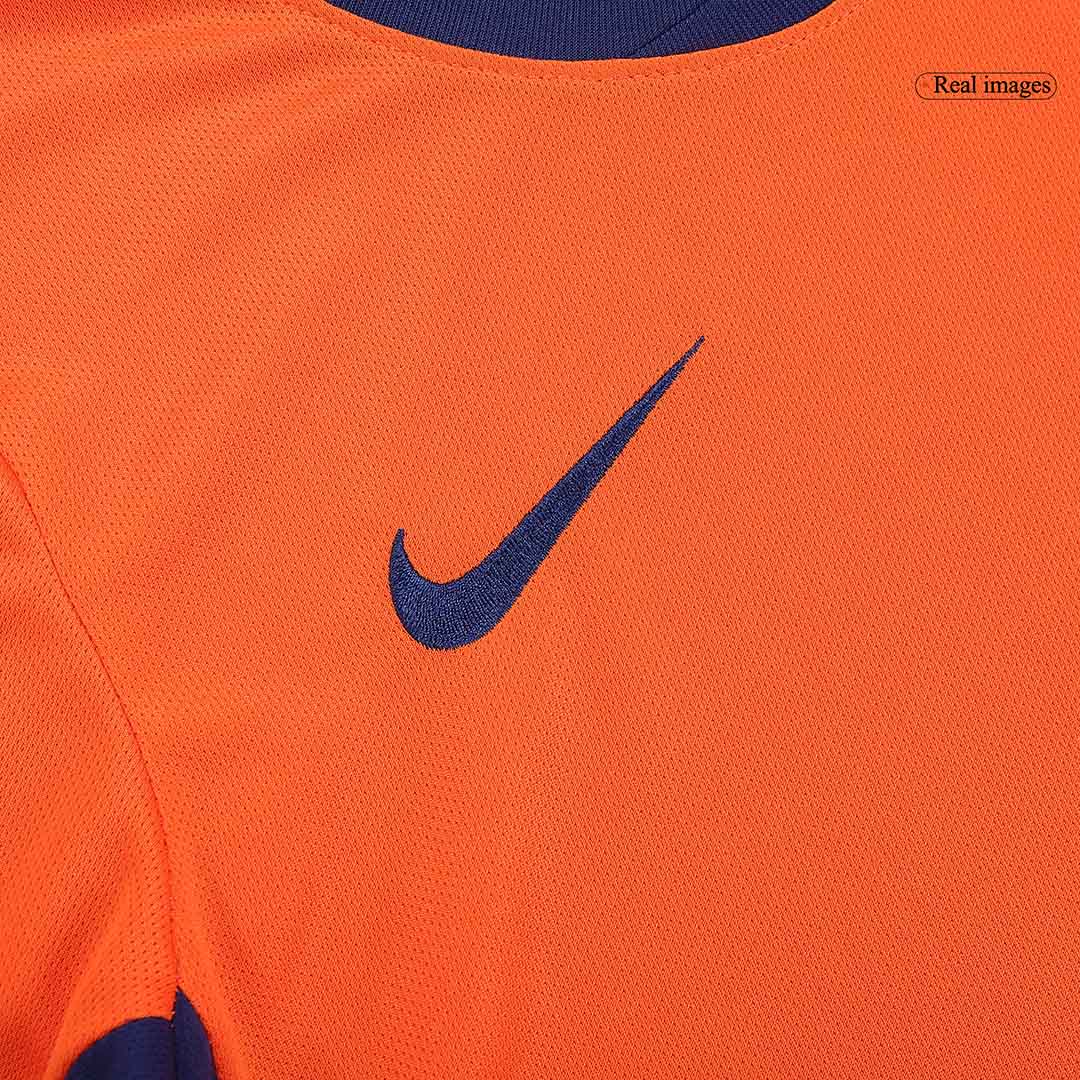 Kit de fútbol local de Países Bajos para niños (Kit y pantalón corto) para la Eurocopa 2024