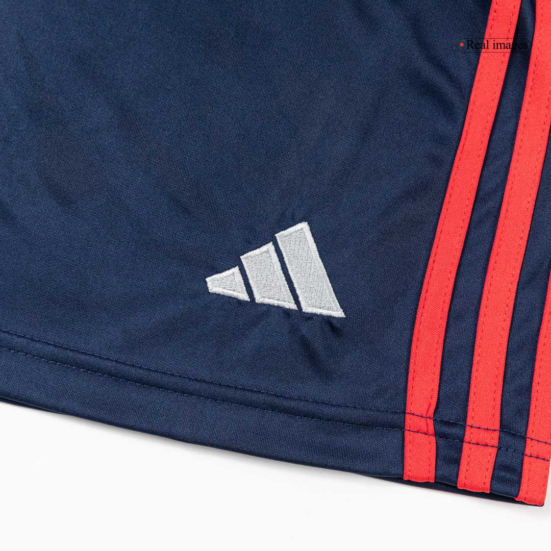 Kit de visitante del Arsenal (Kit, pantalón corto y medias) 2025/26